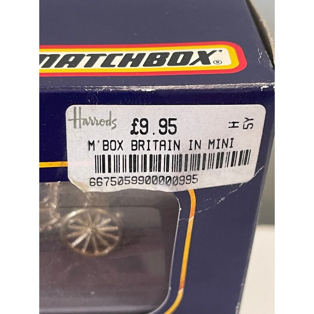 Matchbox Britain in Miniature Coronation Coach Set Harrods Exclusive 1993 VTG